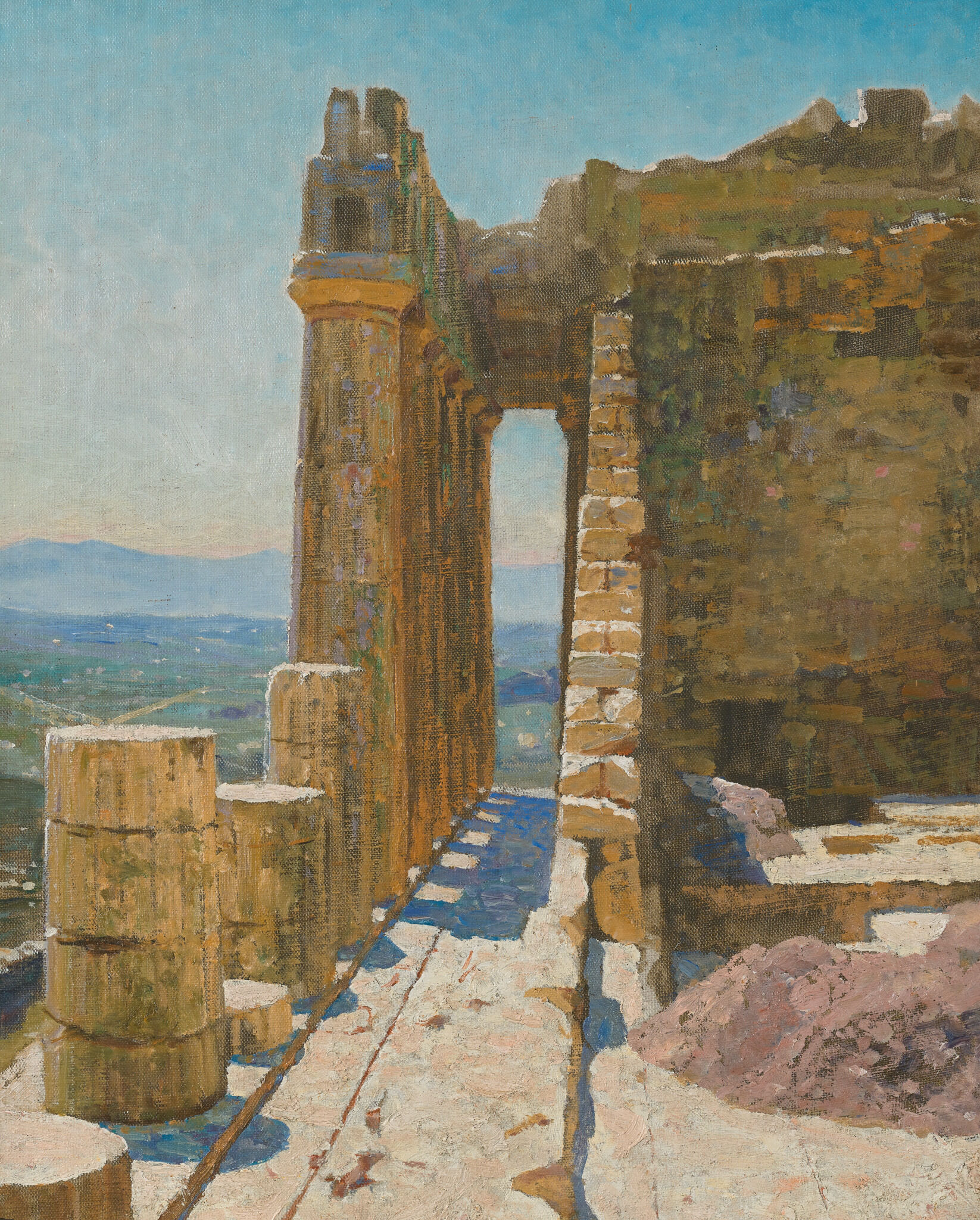 Парфенон, Vasily Polenov, 1911