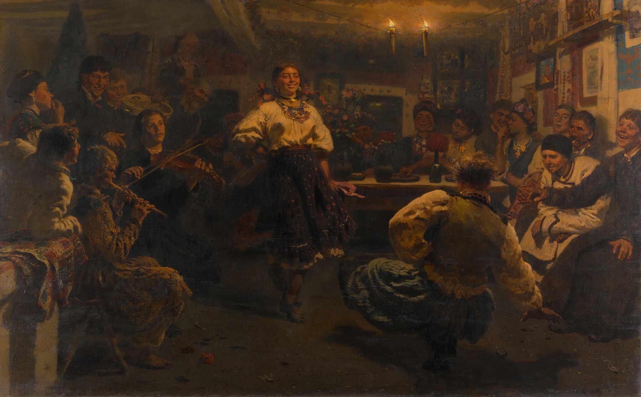 «Вечорницi», Ilya Repin, 1881