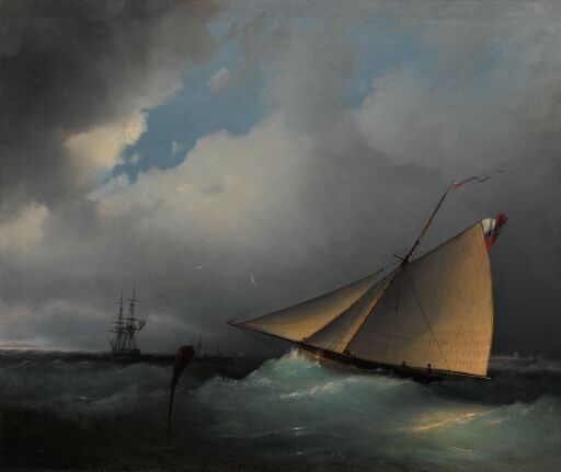 Вход парусника в бухту