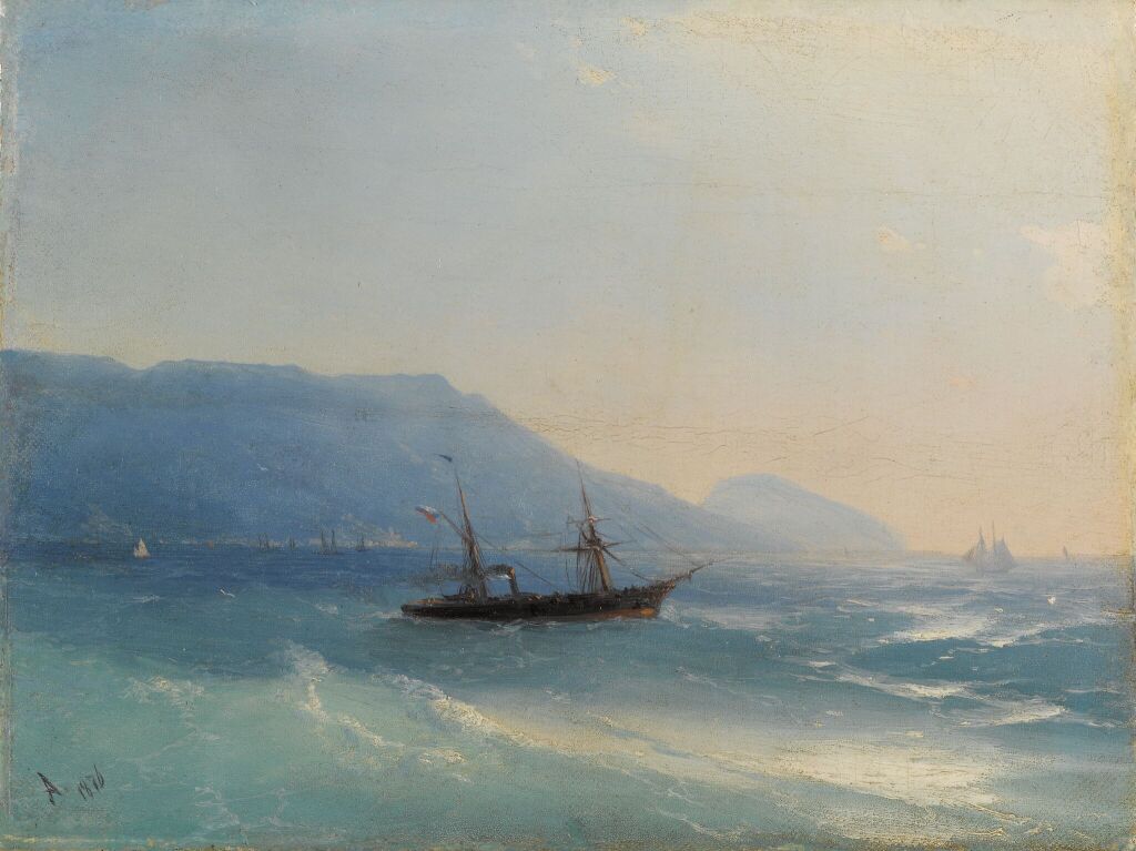 После шторма. У берегов Ялты