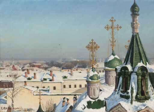 Из окна Московского училища живописи