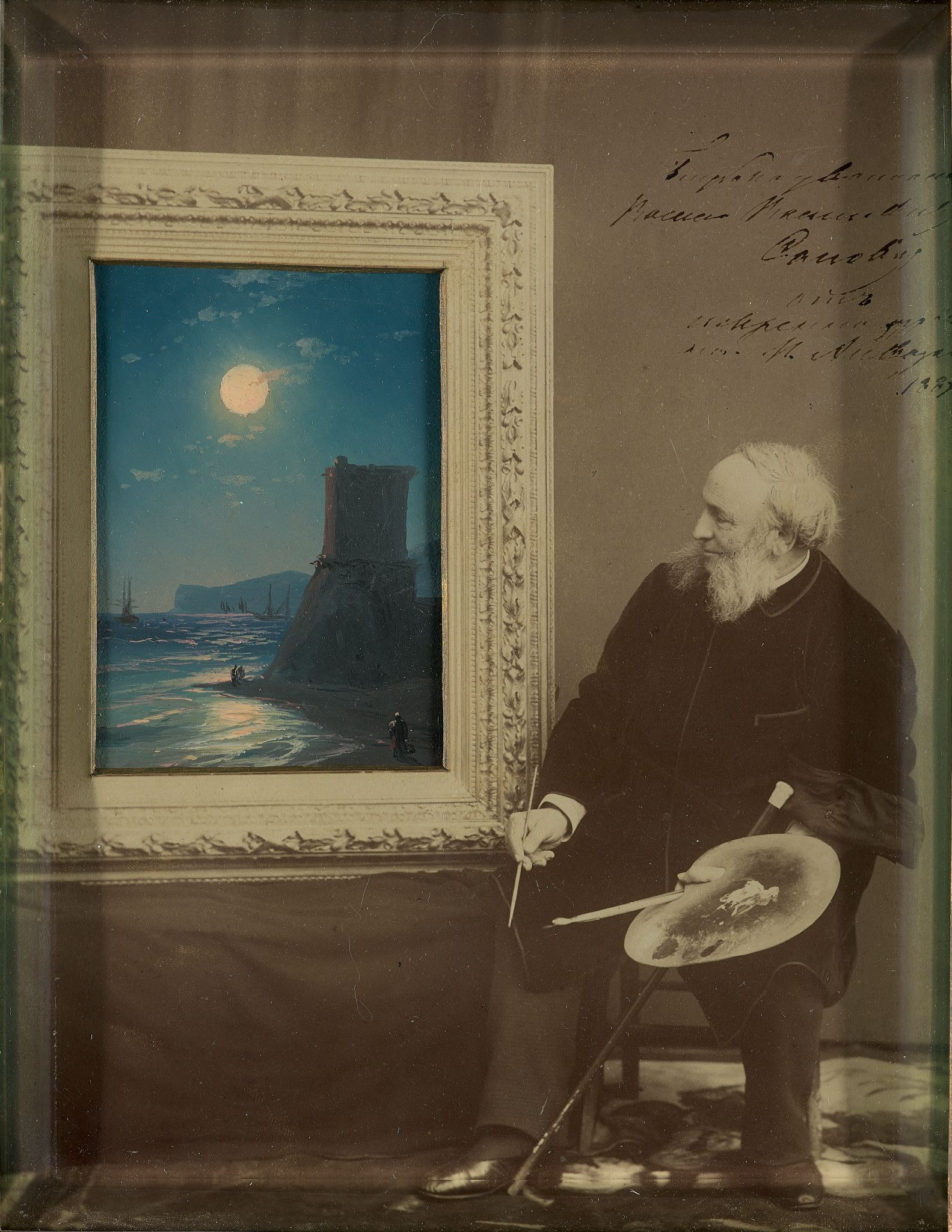 Ночь в Феодосии, Ivan Aivazovsky, 1887