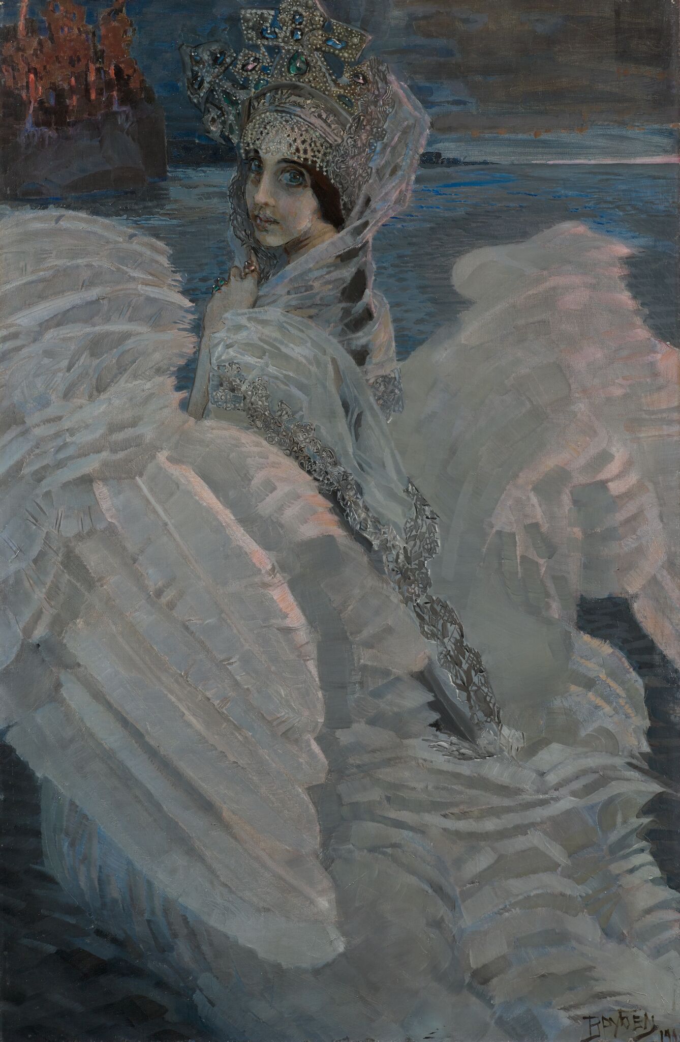 Царевна-Лебедь, Mikhail Vrubel, 1900