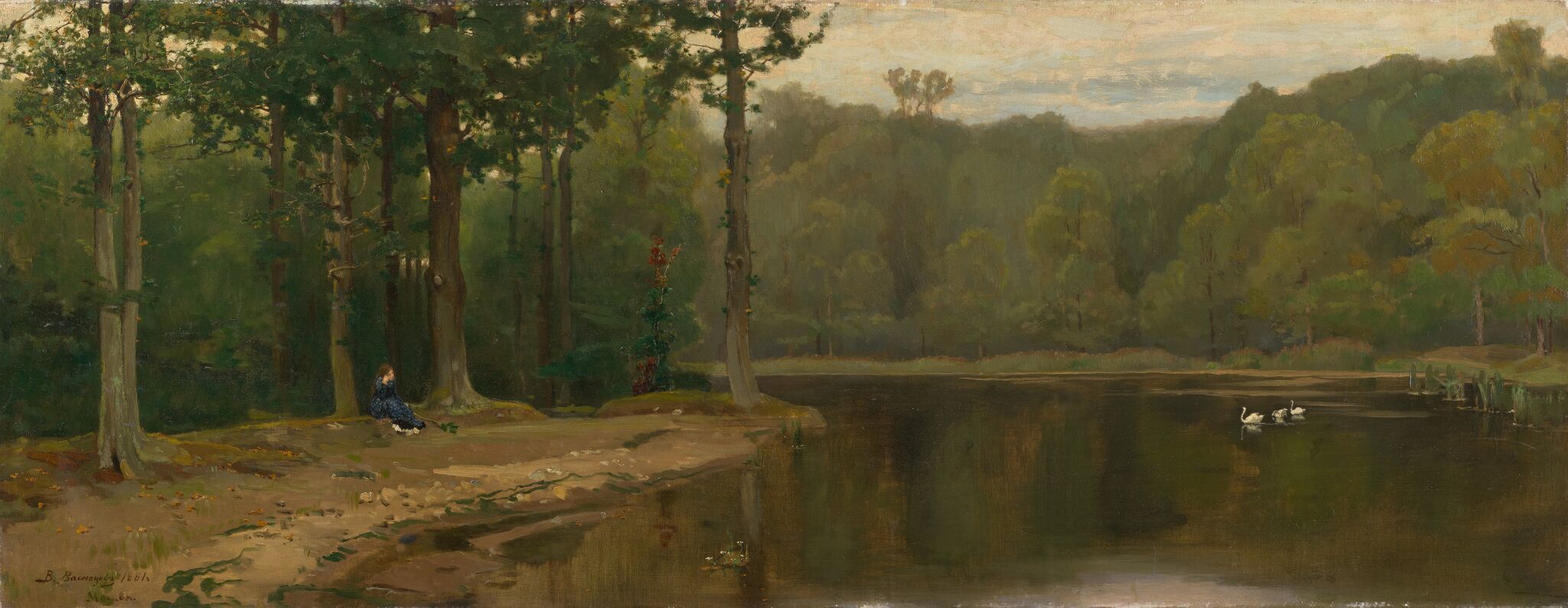 Затишье, Viktor Vasnetsov, 1881