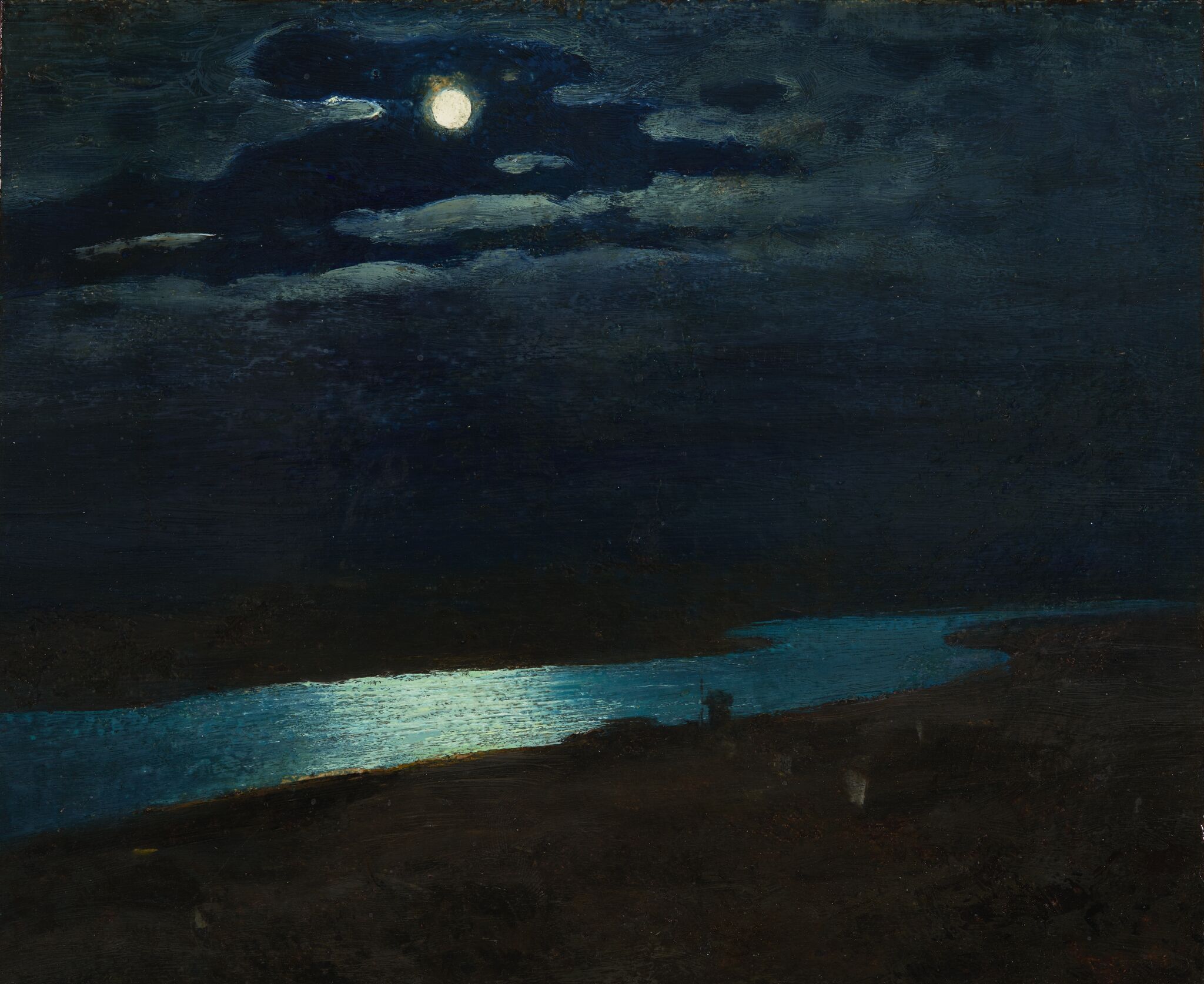 Ночь на Днепре, Arkhip Kuindzhi, after 1880