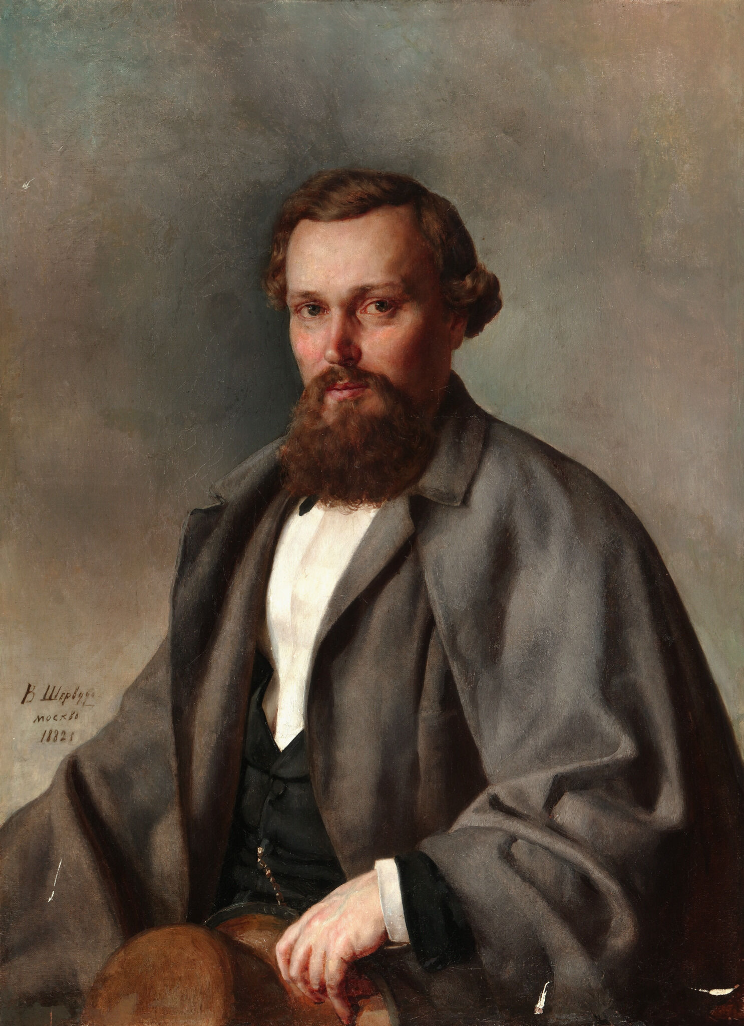 Портрет Д.И. Иловайского, Vladimir Shervud, 1882