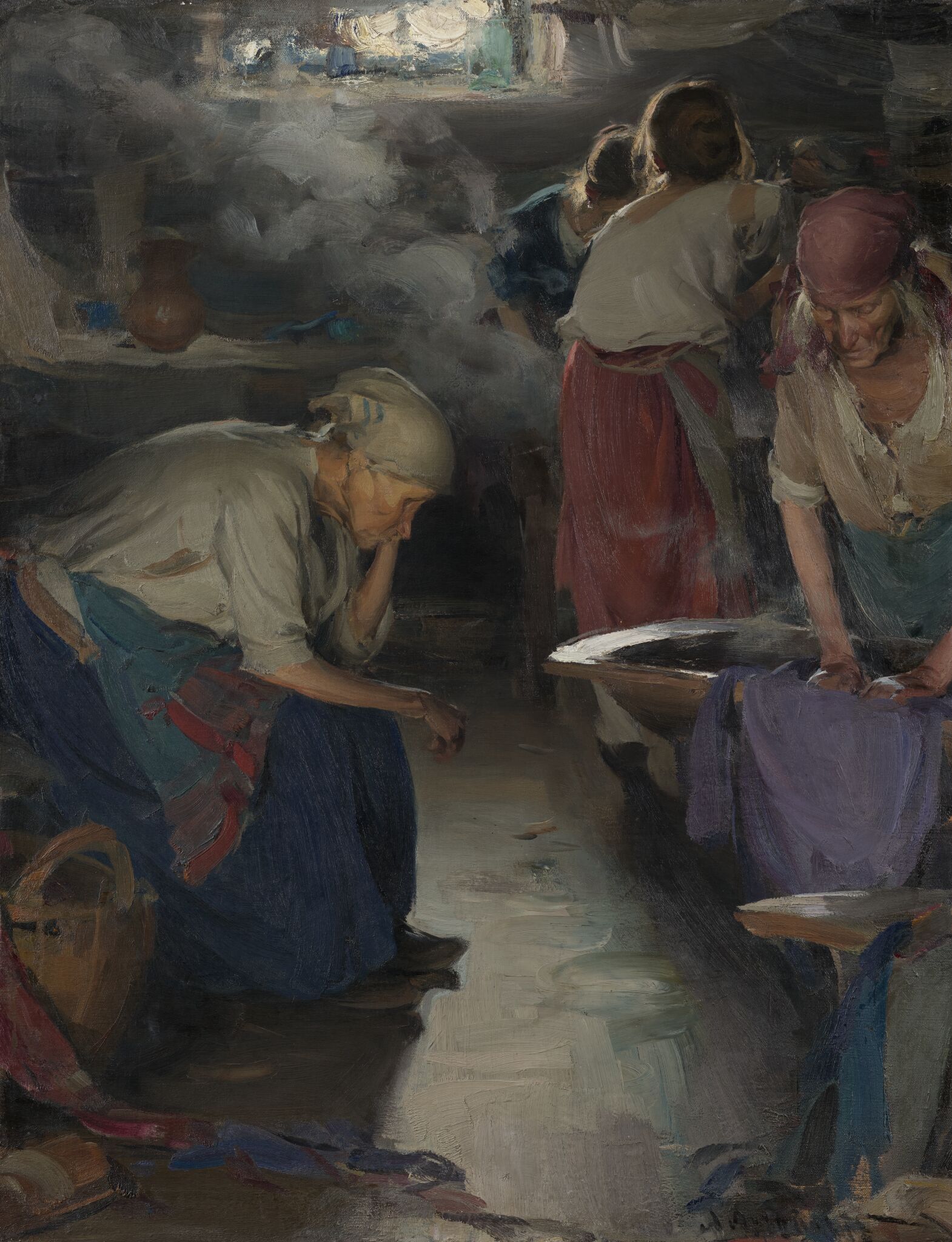 Прачки, Abram Arkhipov, late 1890s
