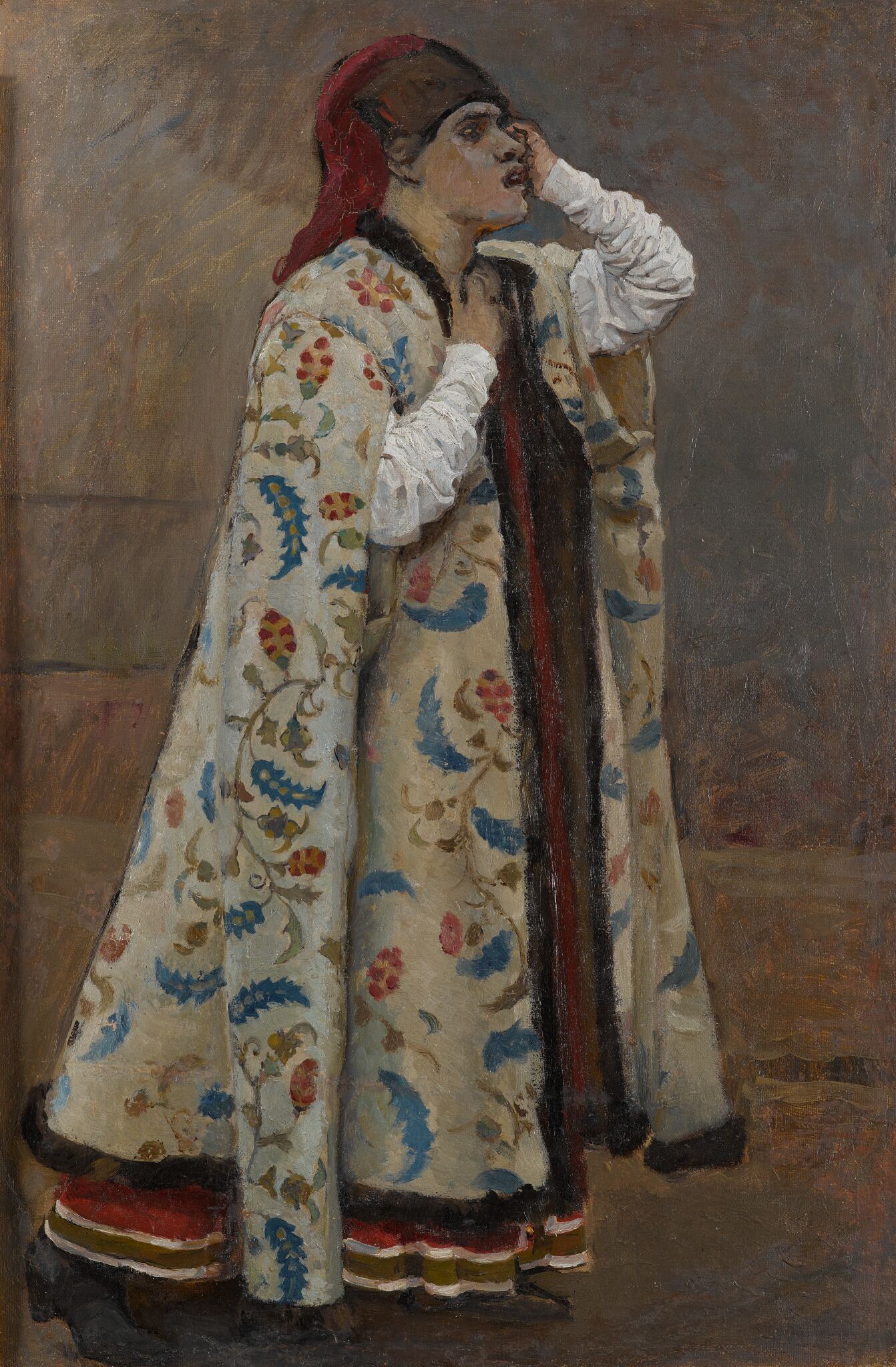 Жена стрельца, уводимого на казнь, Vasily Surikov, 1879