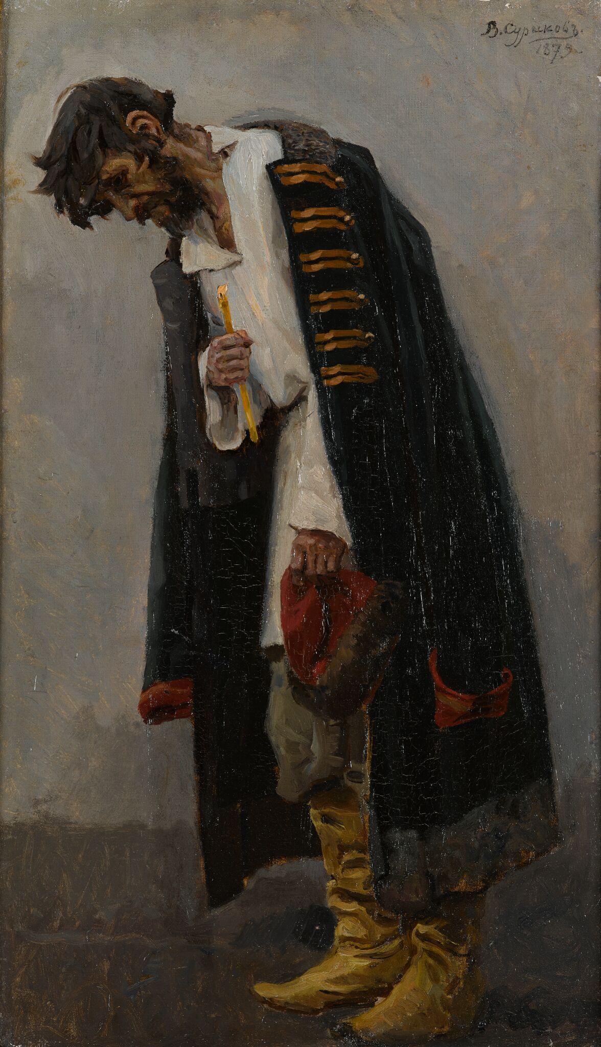 Стрелец, прощающийся с народом, Vasily Surikov, 1879