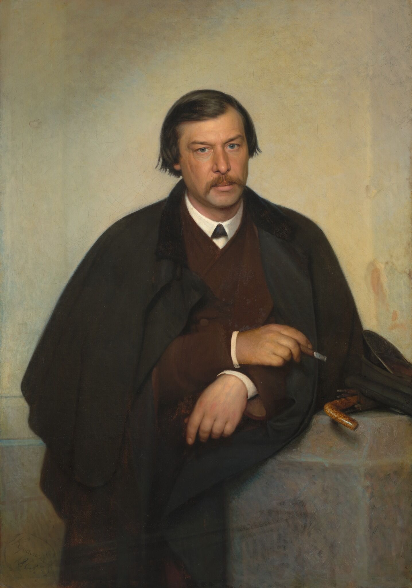 Портрет М.Б. Тулинова, Ivan Kramskoi, 1868