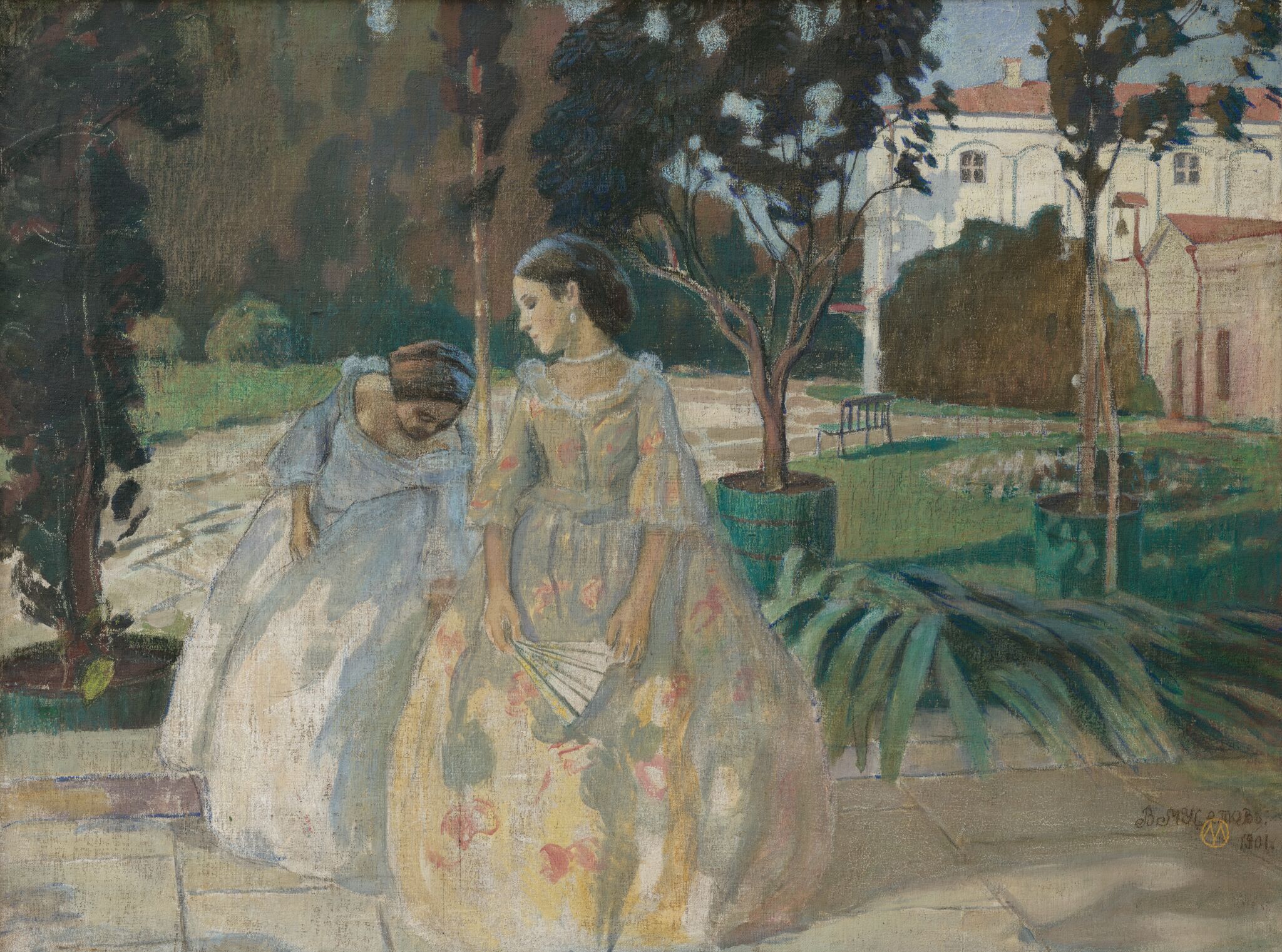 Гобелен, Victor Borisov-Musatov, 1901