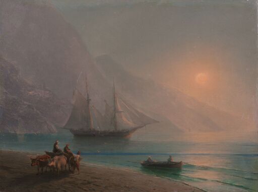 Туман на море