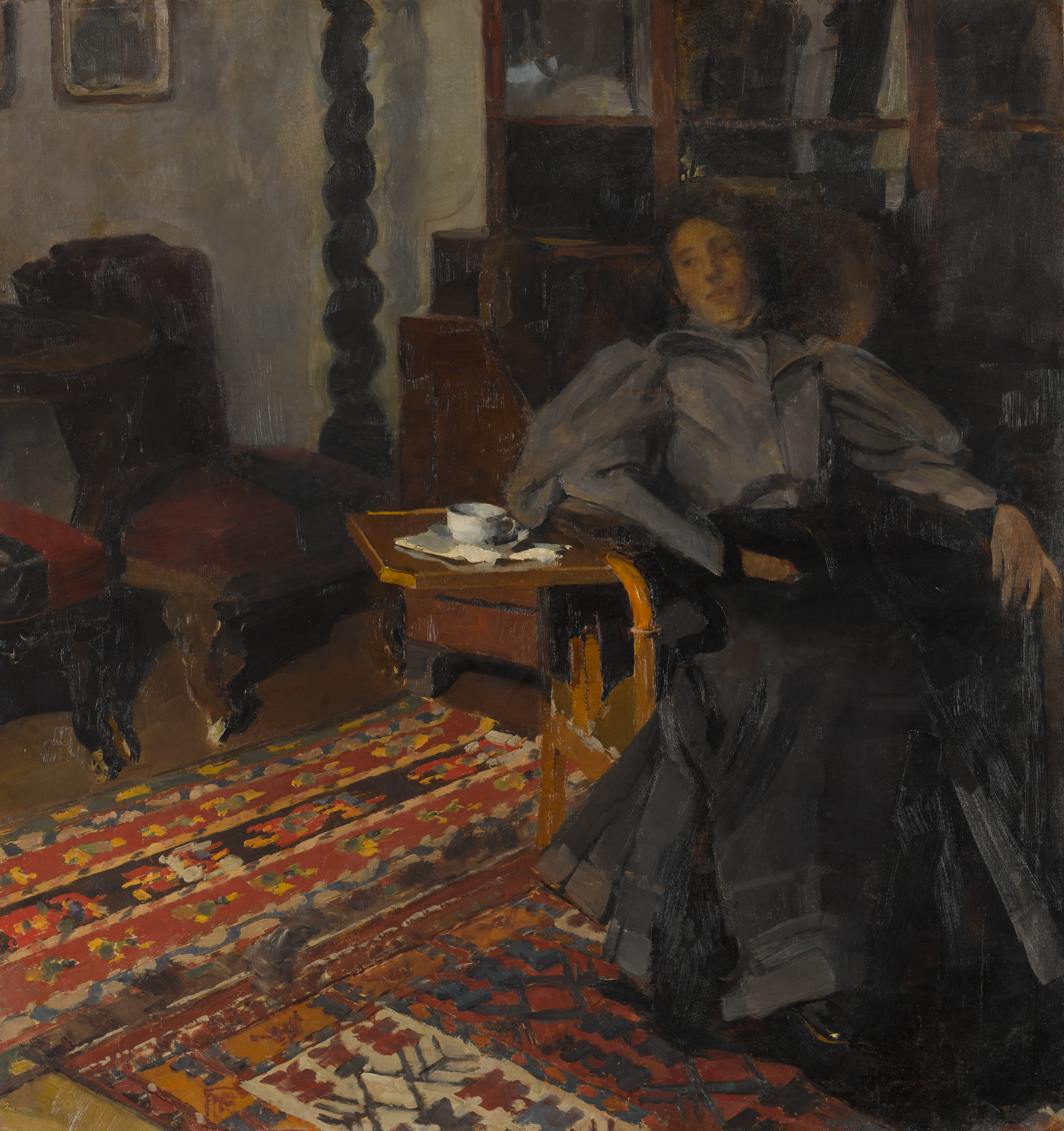 Портрет Е.Н.Виллиам, Aleksandr Golovin, 1890-1895