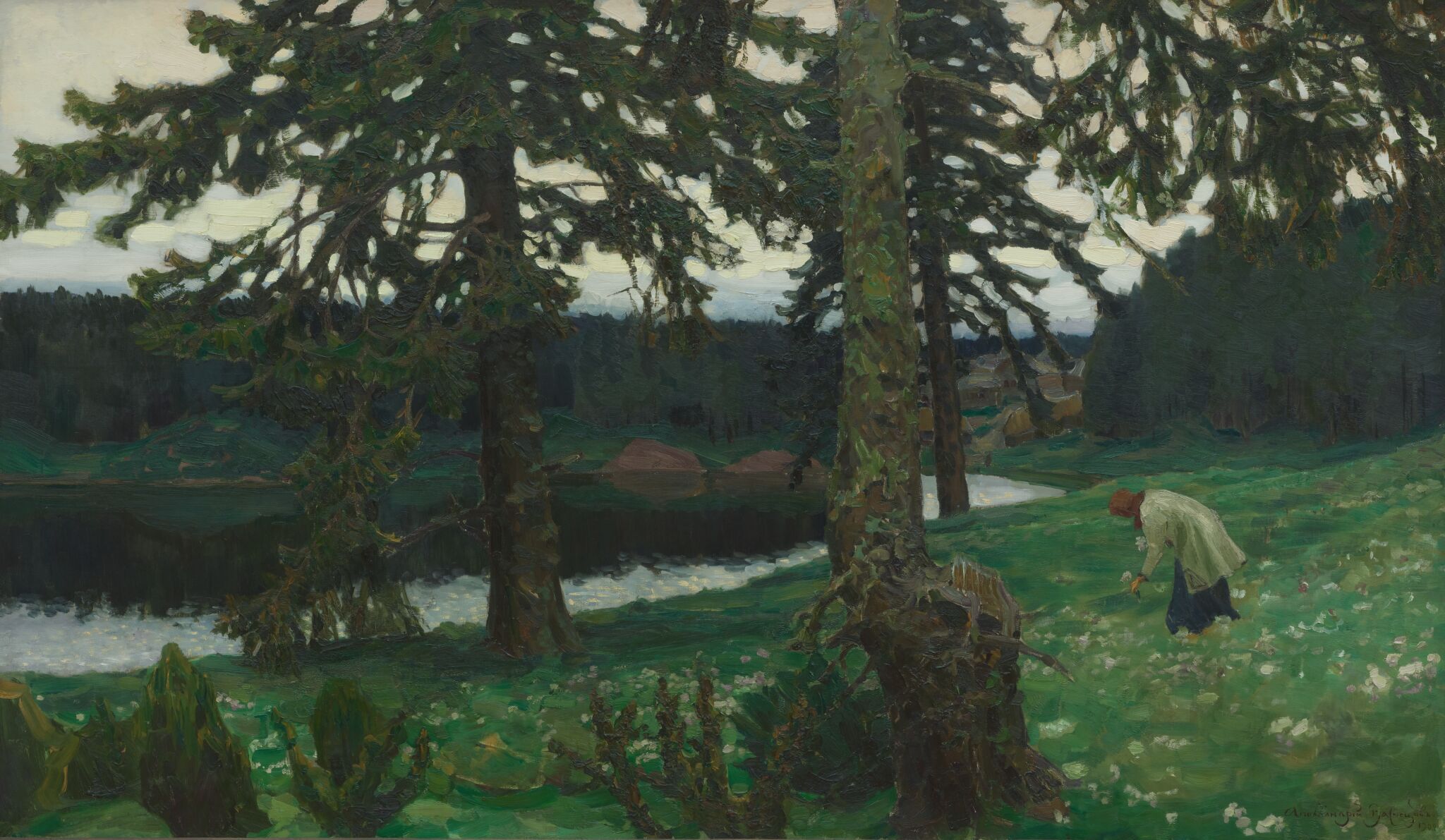 Озеро, Apollinary Vasnetsov, 1902