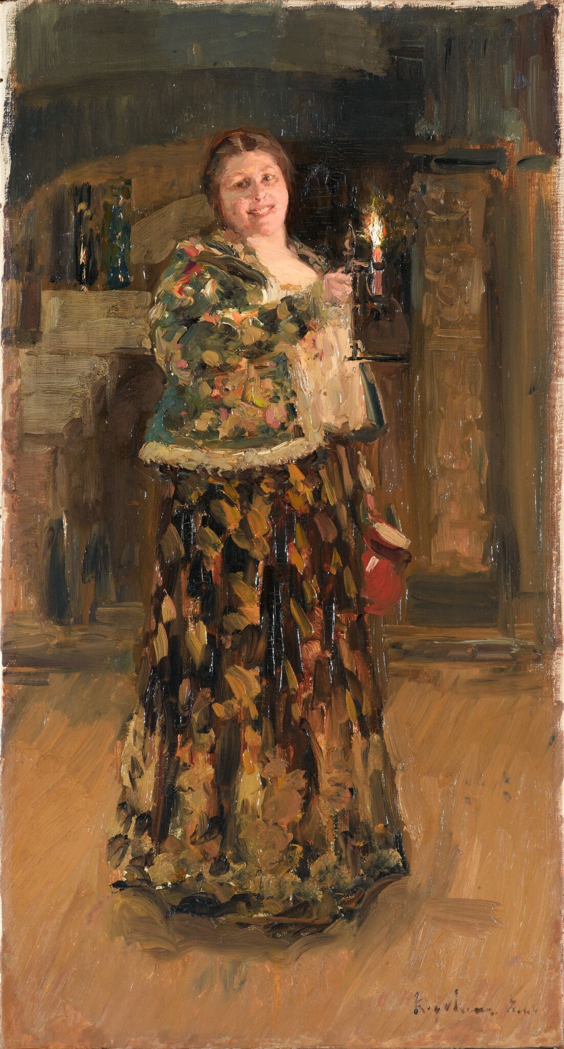 Хозяйка, Konstantin Korovin, 1895