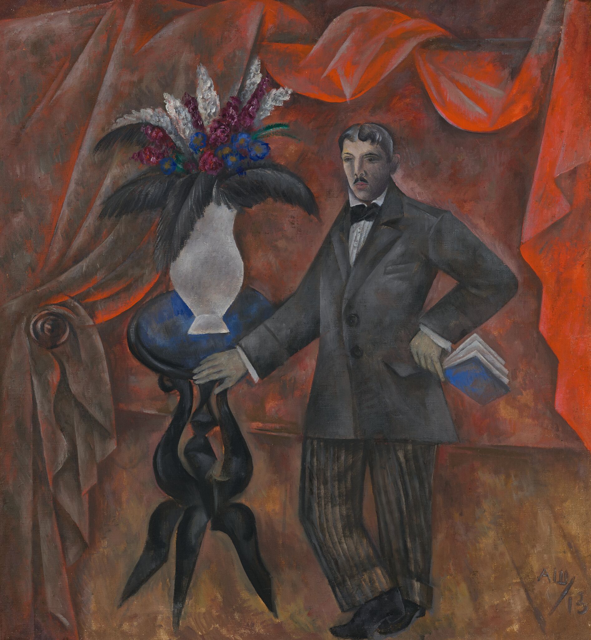 Портрет поэта, Aleksandr Shevchenko, 1913