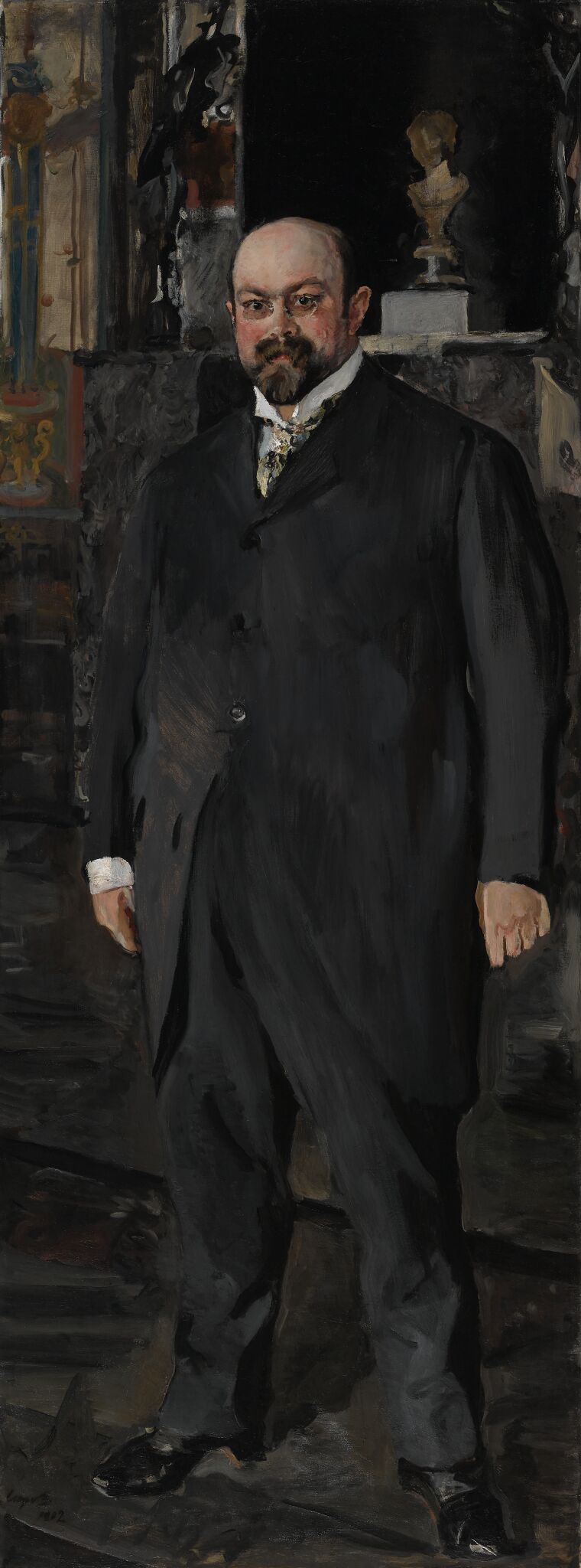 Портрет М.А. Морозова, Valentin Serov, 1902