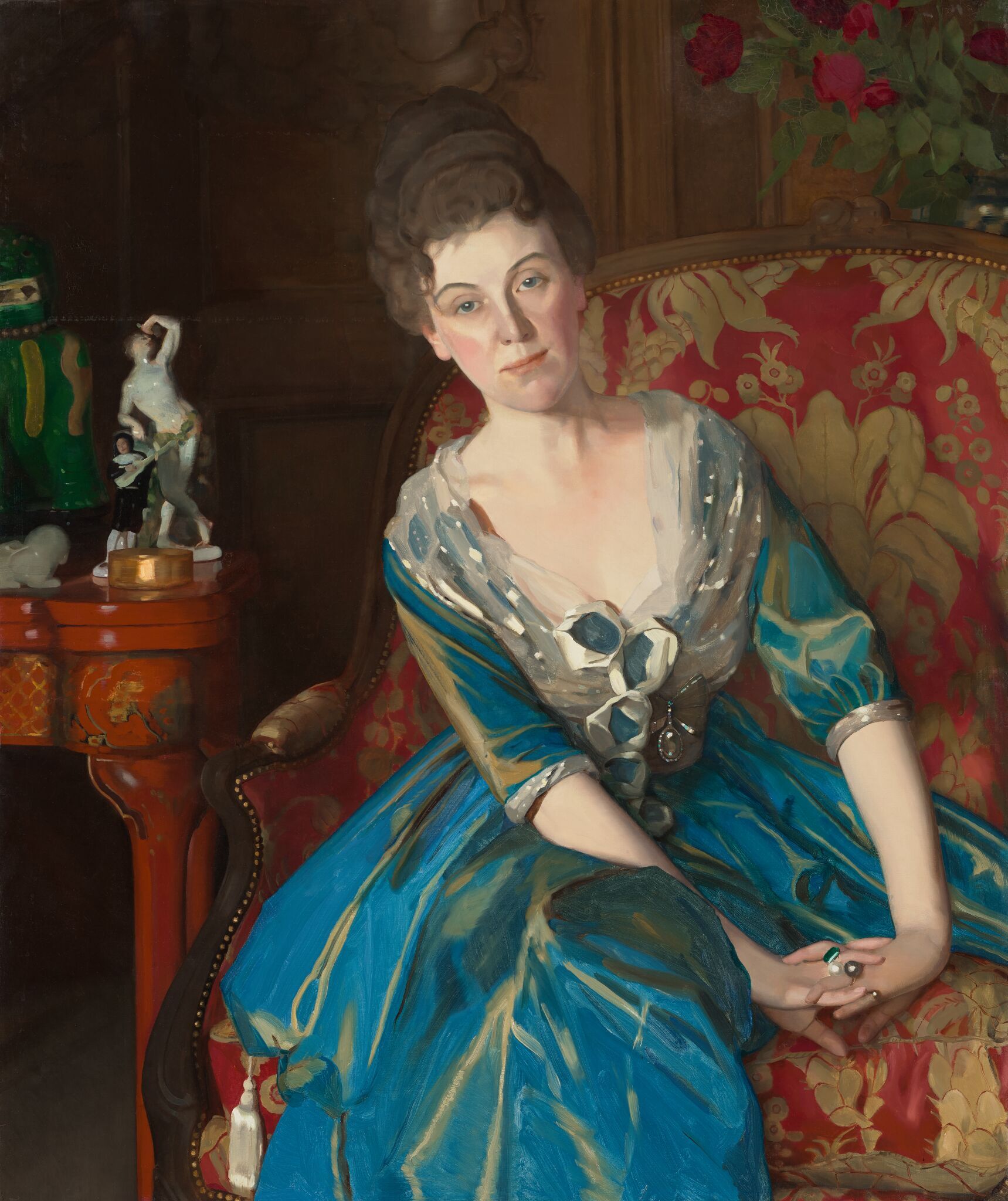 Портрет Е.П. Олив, Konstantin Somov, 1914