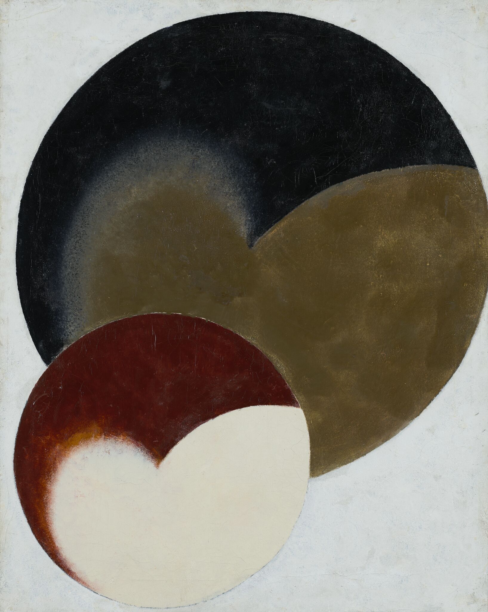 Беспредметная живопись. Композиция 56 (76), Aleksandr Rodchenko, 1917