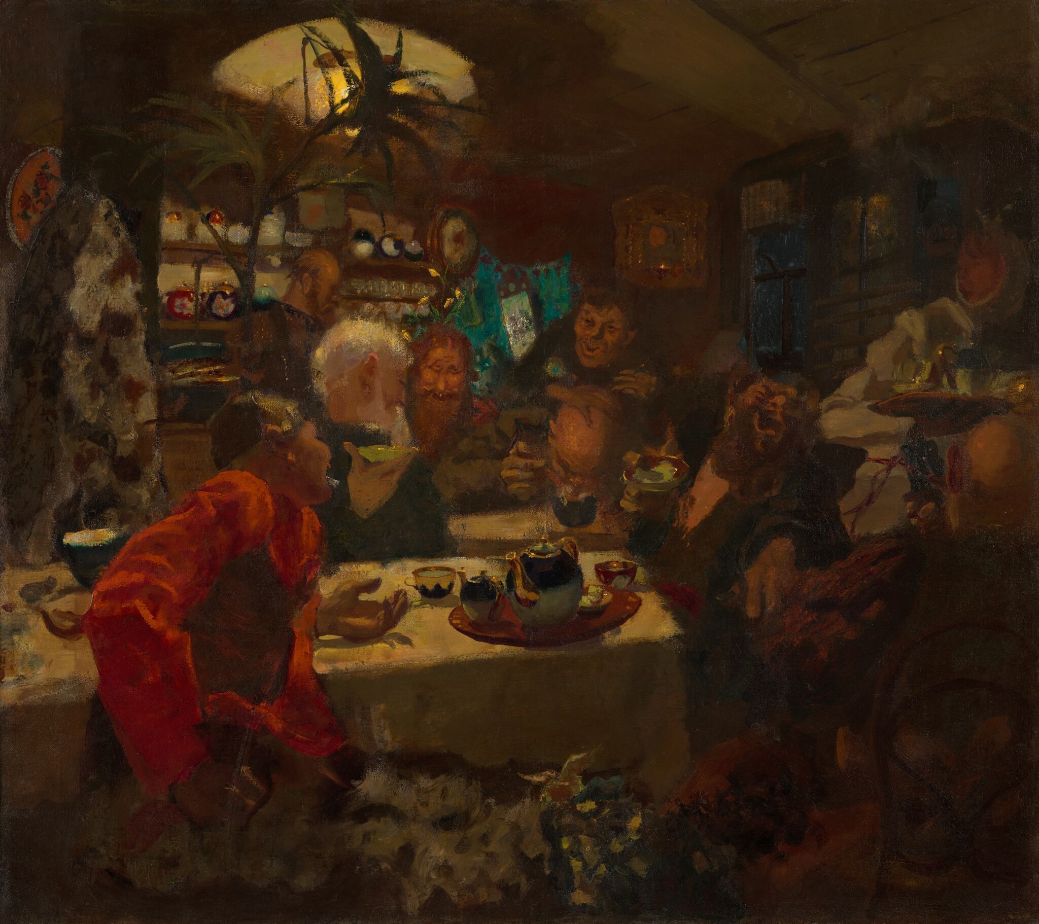 Трактир, Nikolai Sapunov, 1912