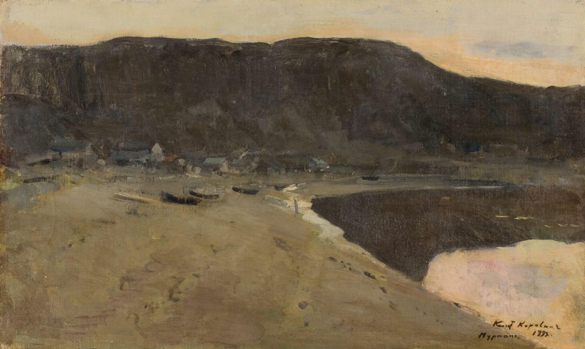 Мурманский берег, Konstantin Korovin, 1894