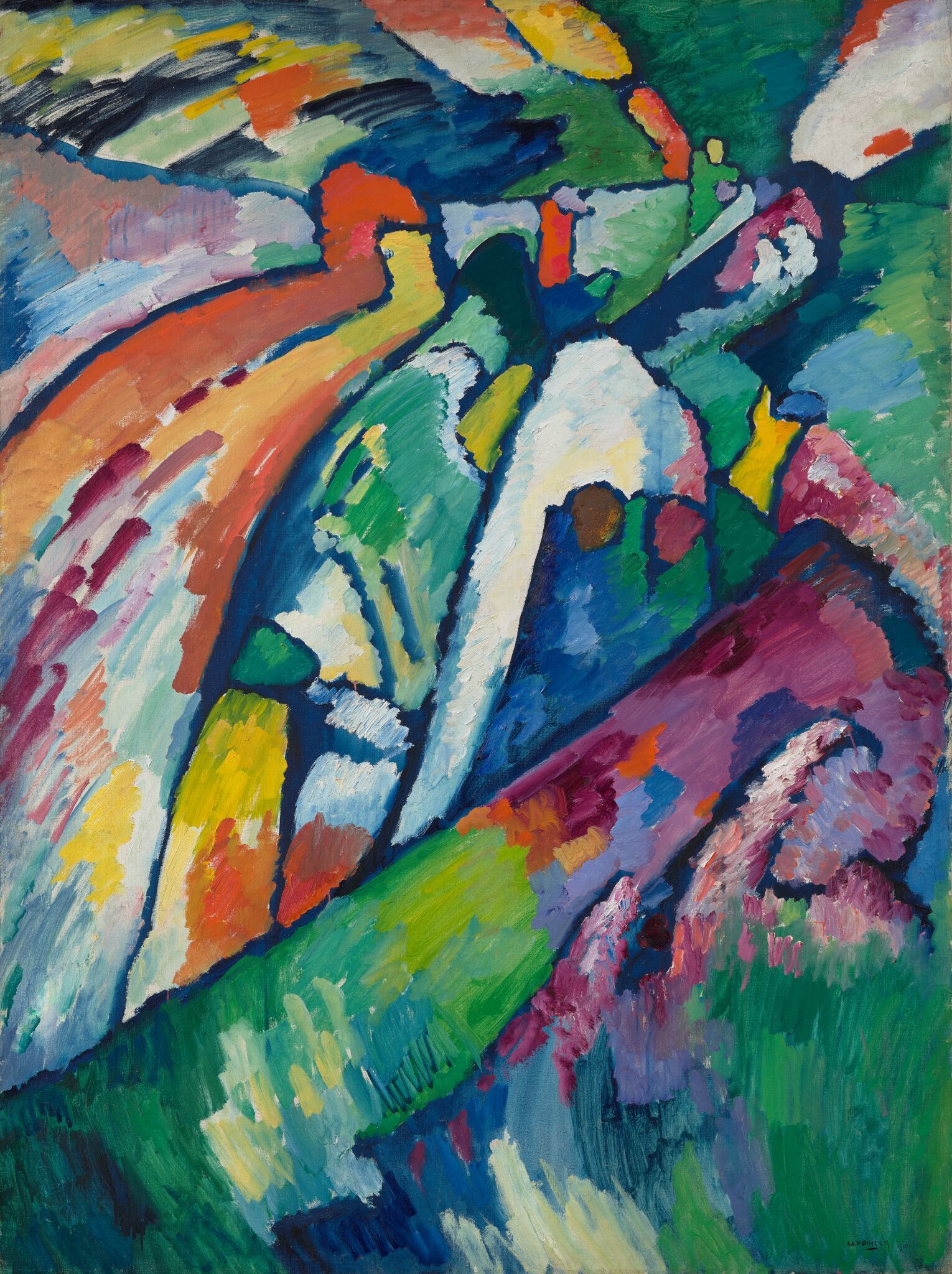 Импровизация 7, Vasily Kandinsky, 1910