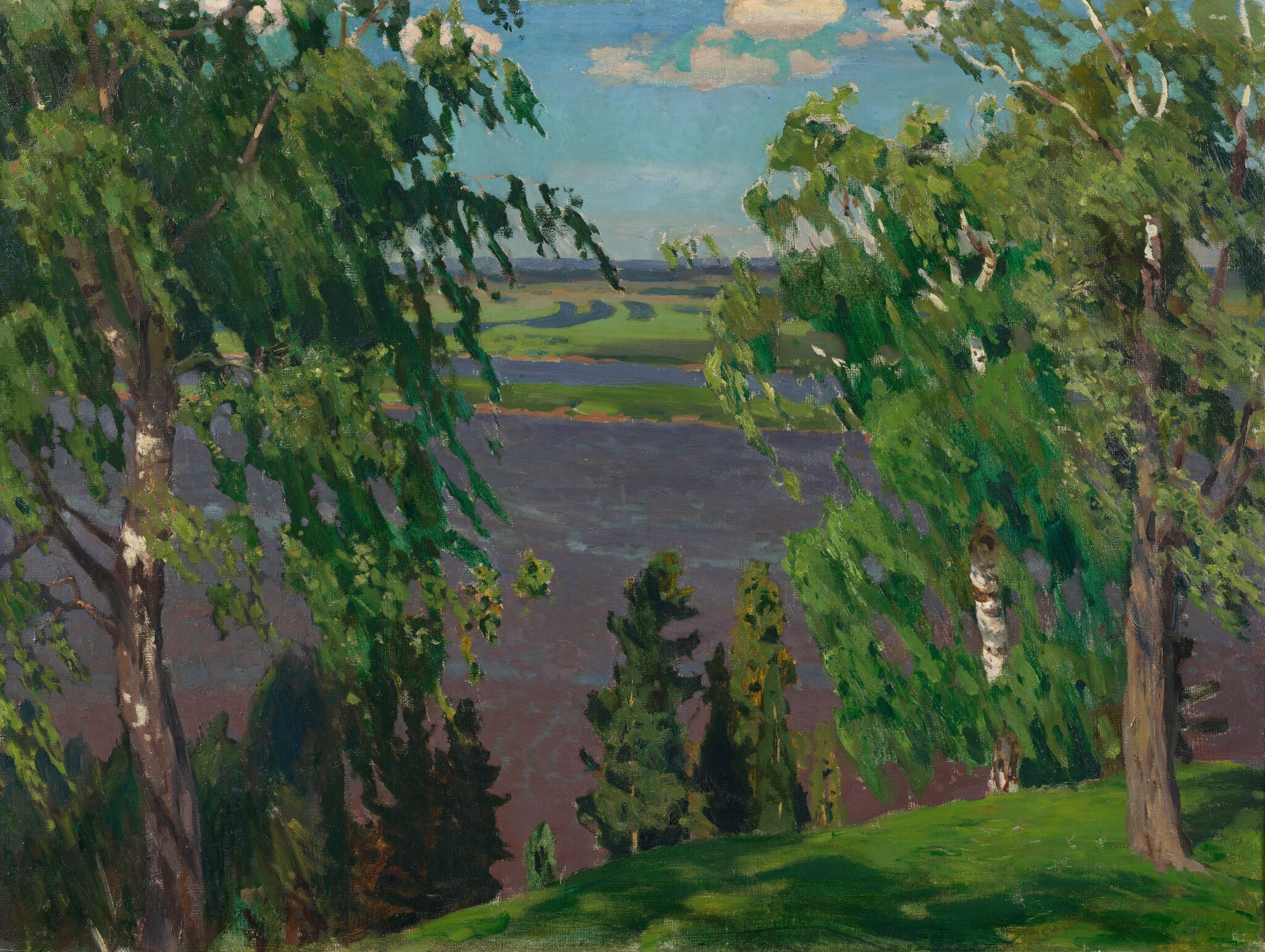 Зеленый шум, Arkady Rylov, 1904