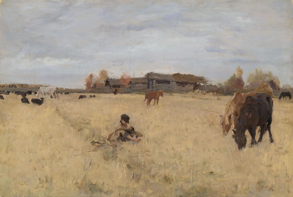 Октябрь. Домотканово