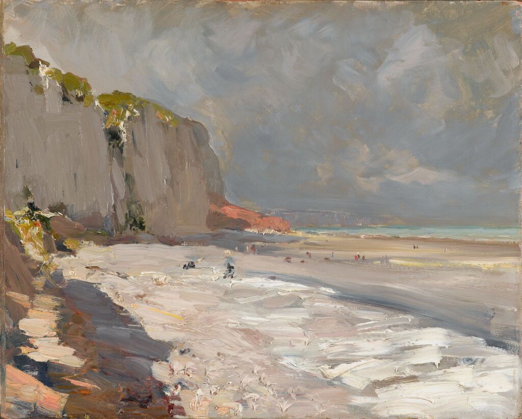 Морской берег в Дьеппе