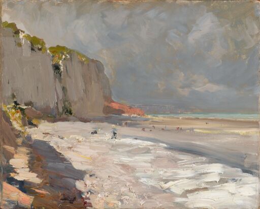 Морской берег в Дьеппе