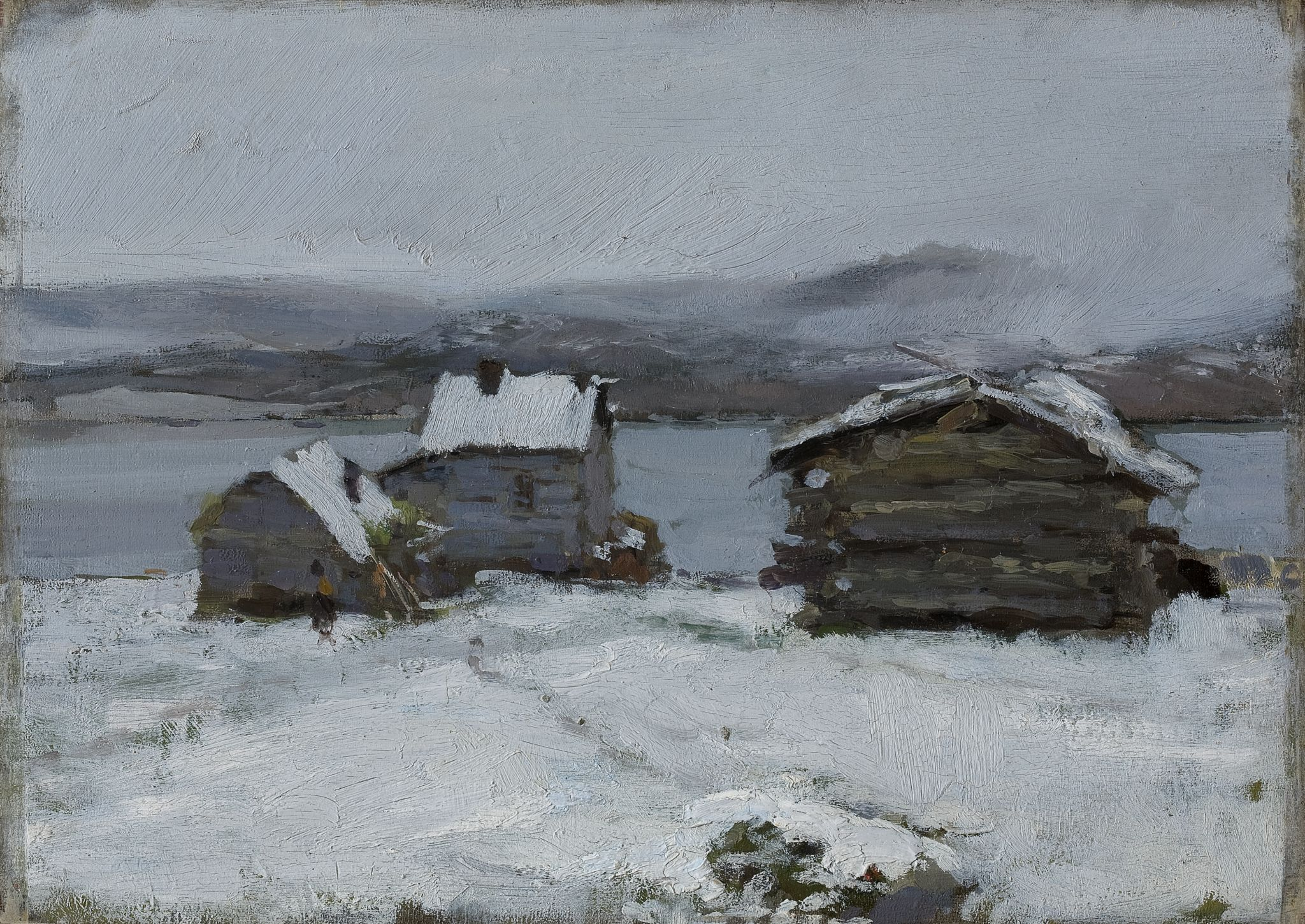 Зима в Лапландии, Konstantin Korovin, 1894