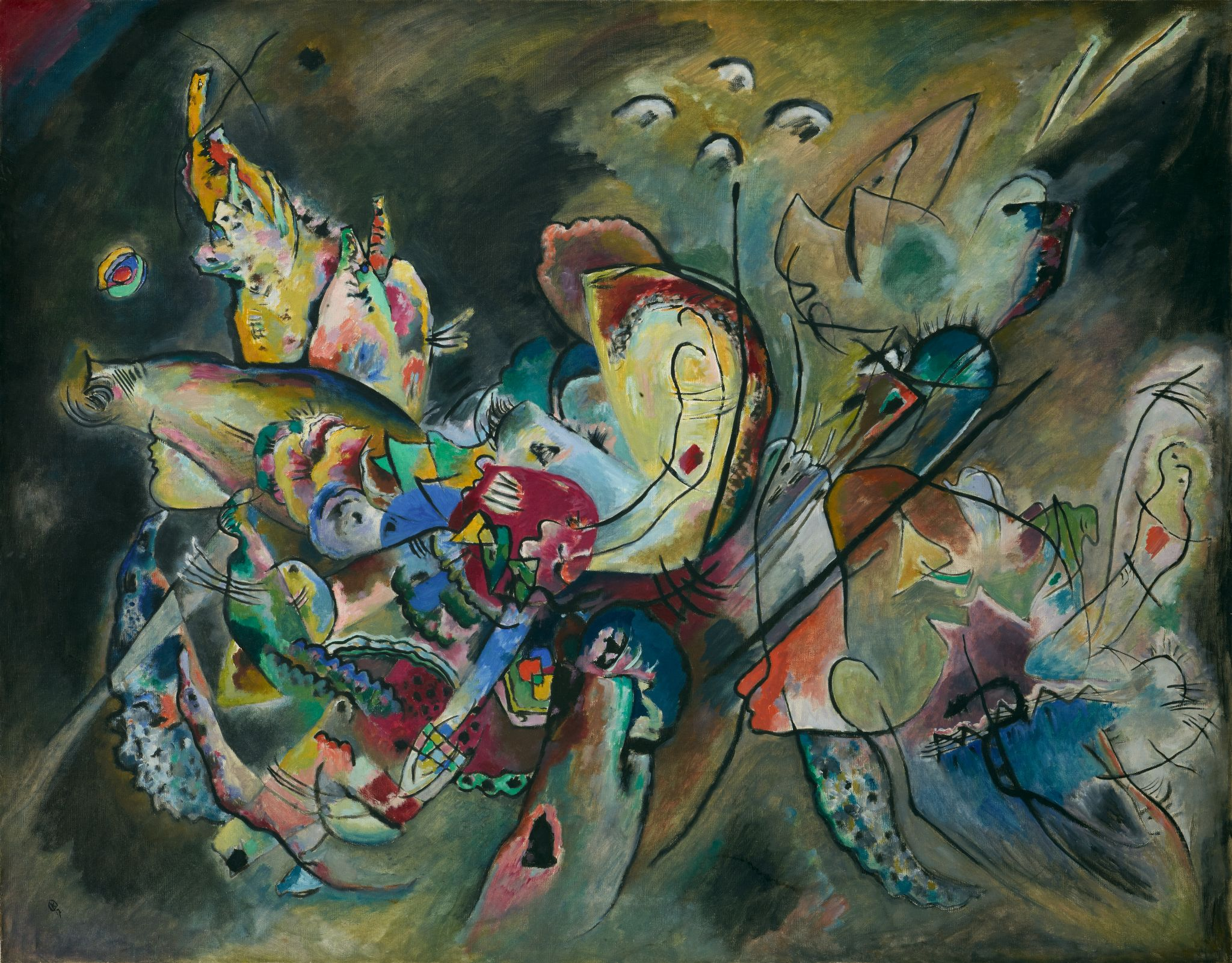 Смутное, Vasily Kandinsky, 1917