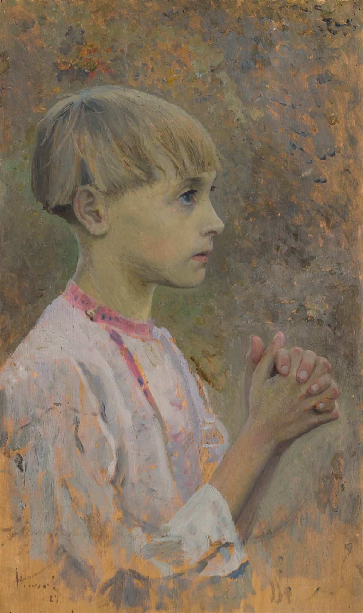 Отрок Варфоломей, Mikhail Nesterov, 1889