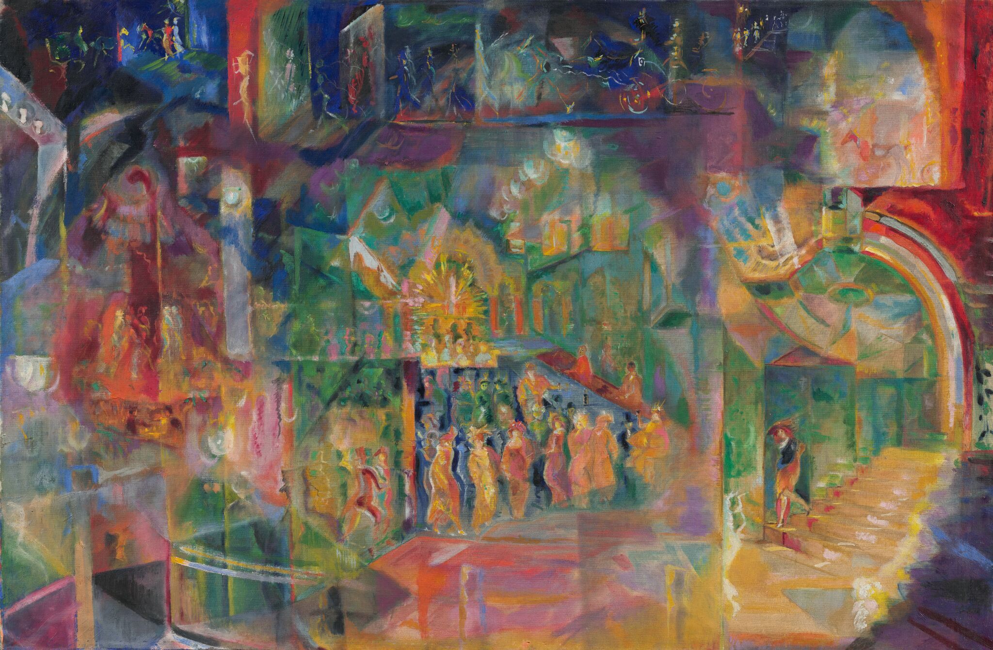 Бар, Georgy Yakulov, 1915