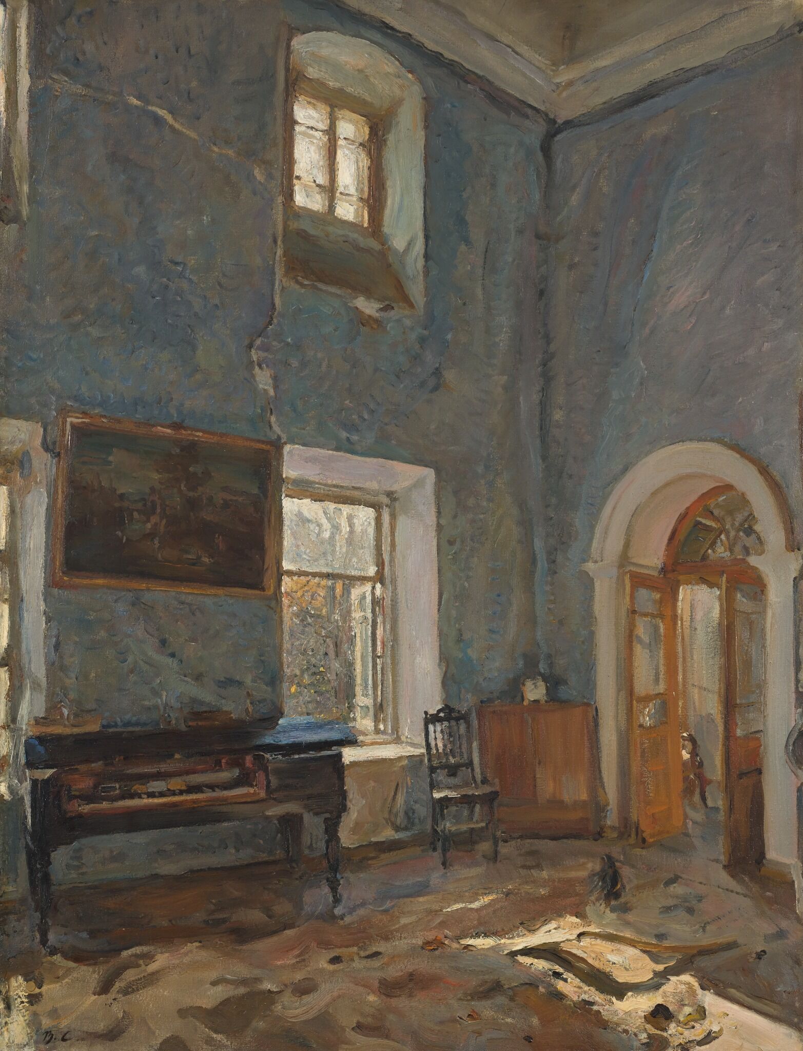 Зал старого дома, Valentin Serov, 1904