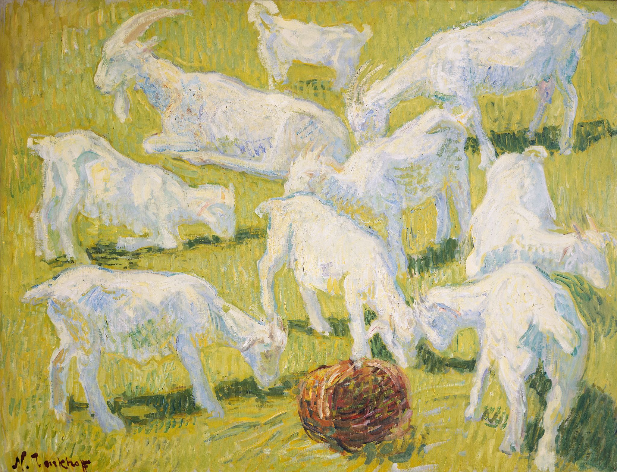 Козы на солнце, Nicolas Tarkhov, 1904