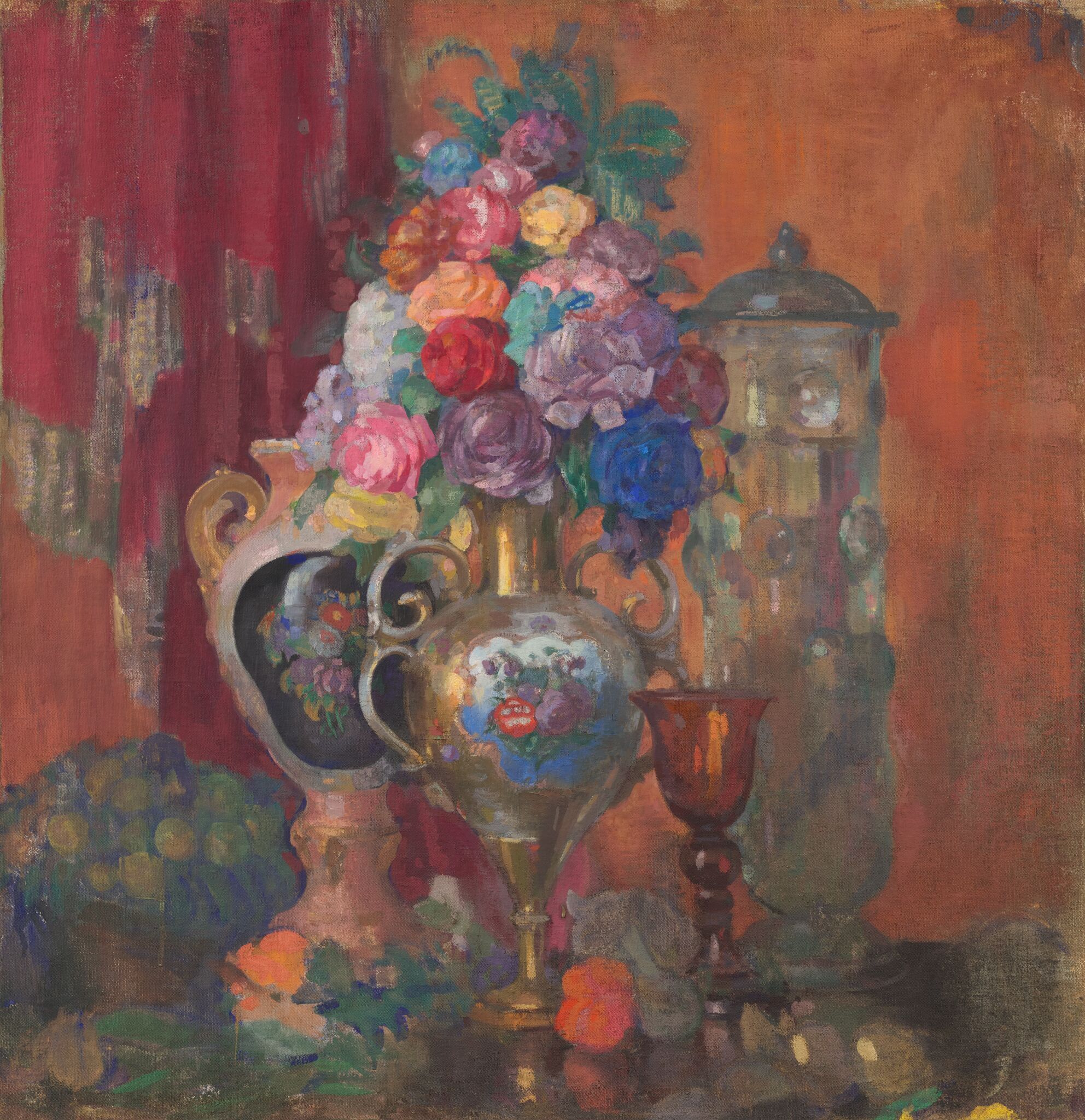 Вазы и цветы, Nikolai Sapunov, 1910