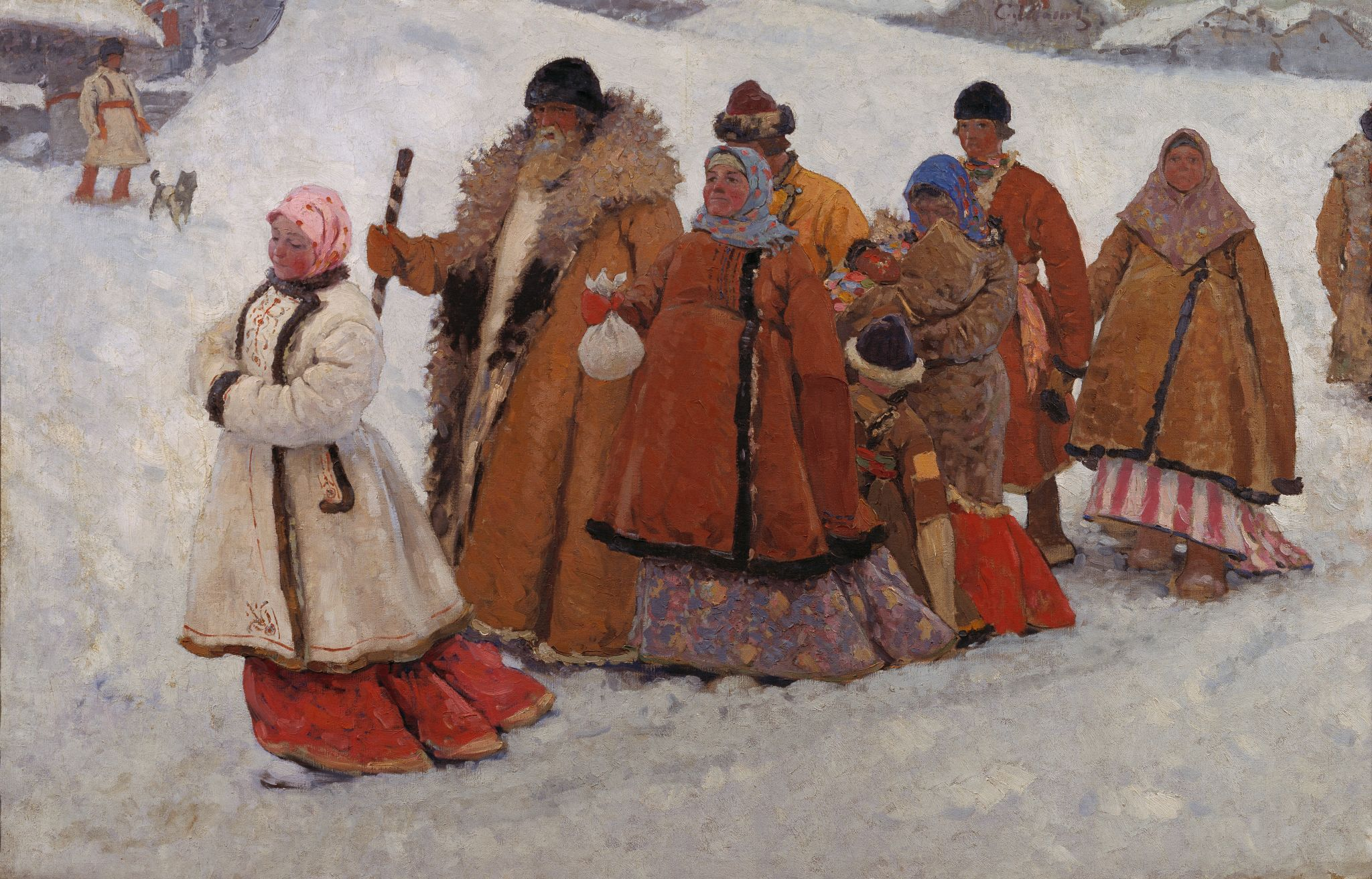 Семья, Sergey Ivanov, 1907
