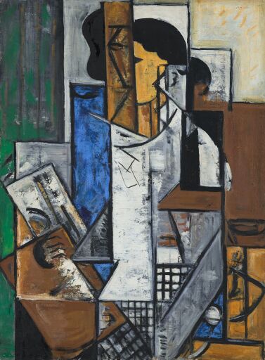 Автопортрет с палитрой