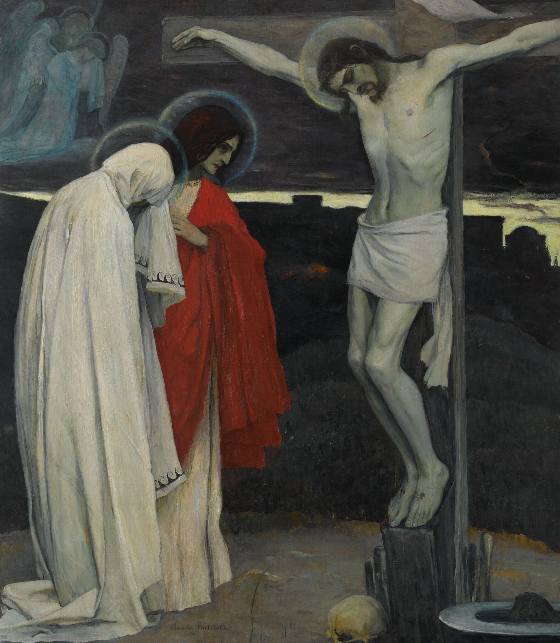 Голгофа, Mikhail Nesterov, 1899