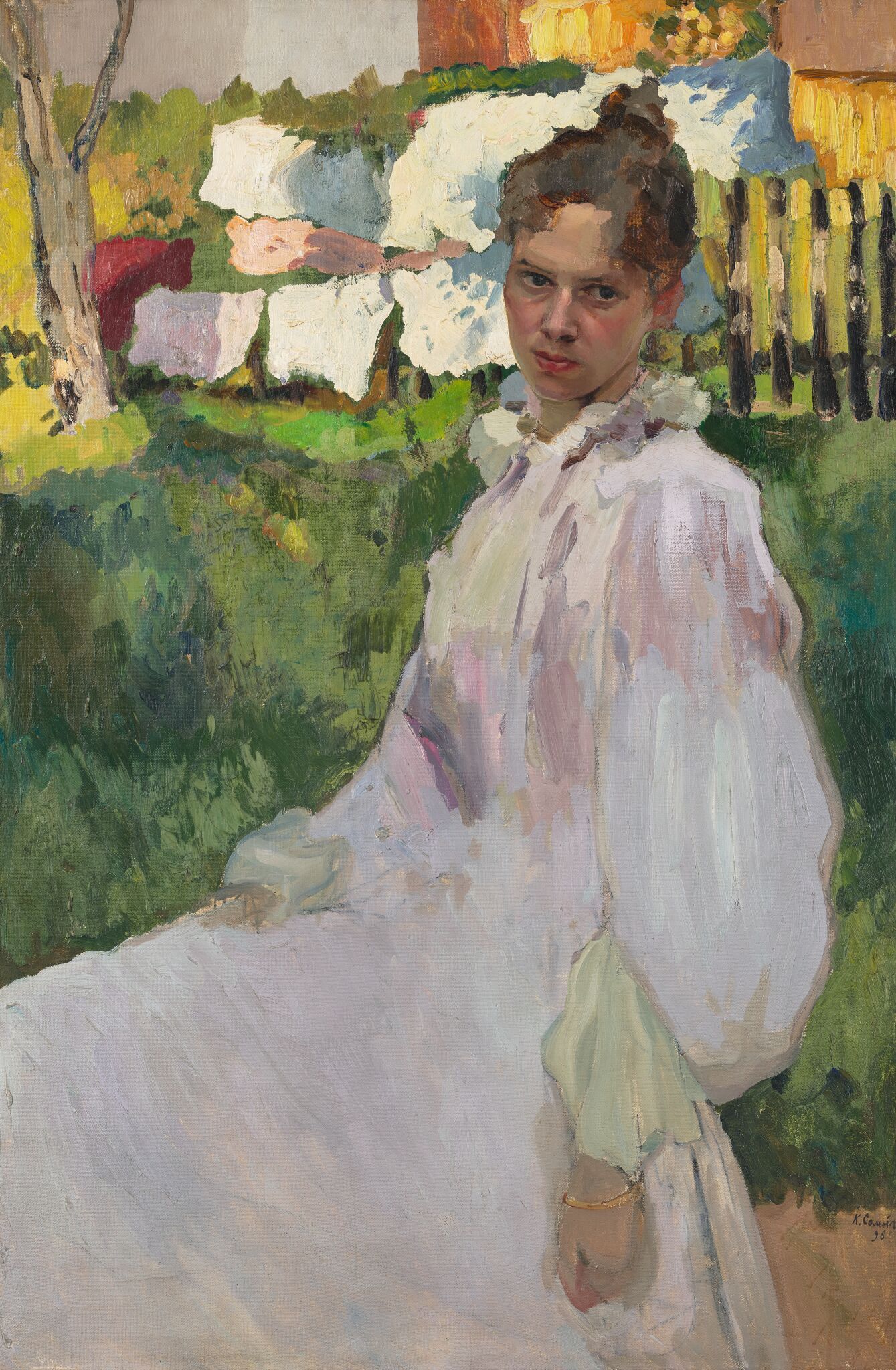 Портрет Натальи Францевны Обер, Konstantin Somov, 1896