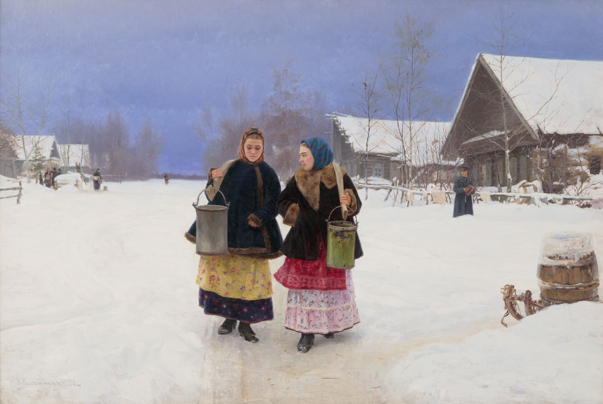 Соперницы, Nikolay Kasatkin, 1890
