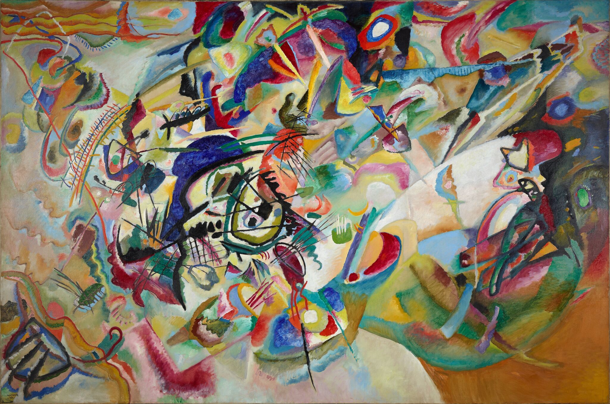 Композиция VII, Vasily Kandinsky, 1913