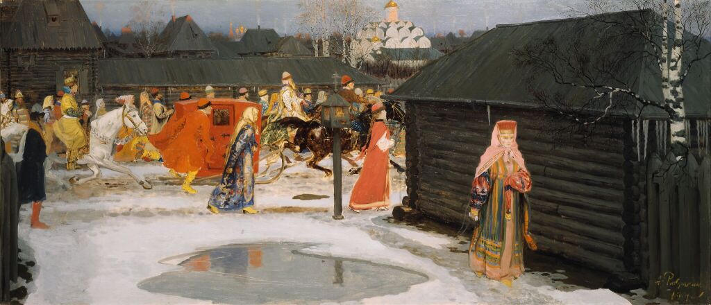 Свадебный поезд в Москве (XVII столетие)