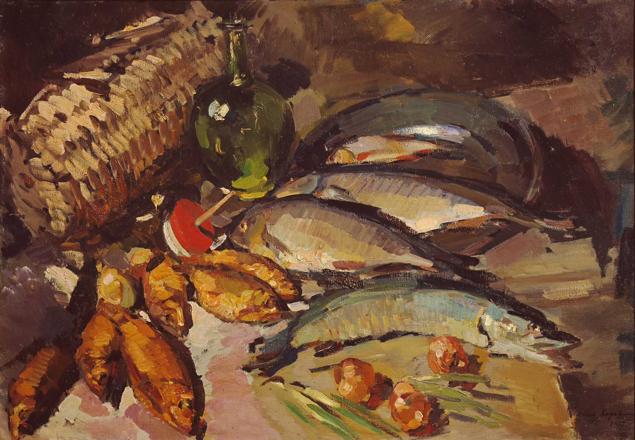 Рыбы, Konstantin Korovin, 1917