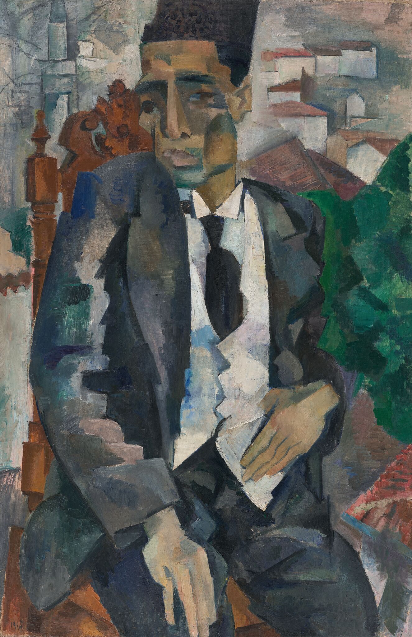 Портрет Мидхата Рефатова, Robert Falk, 1915