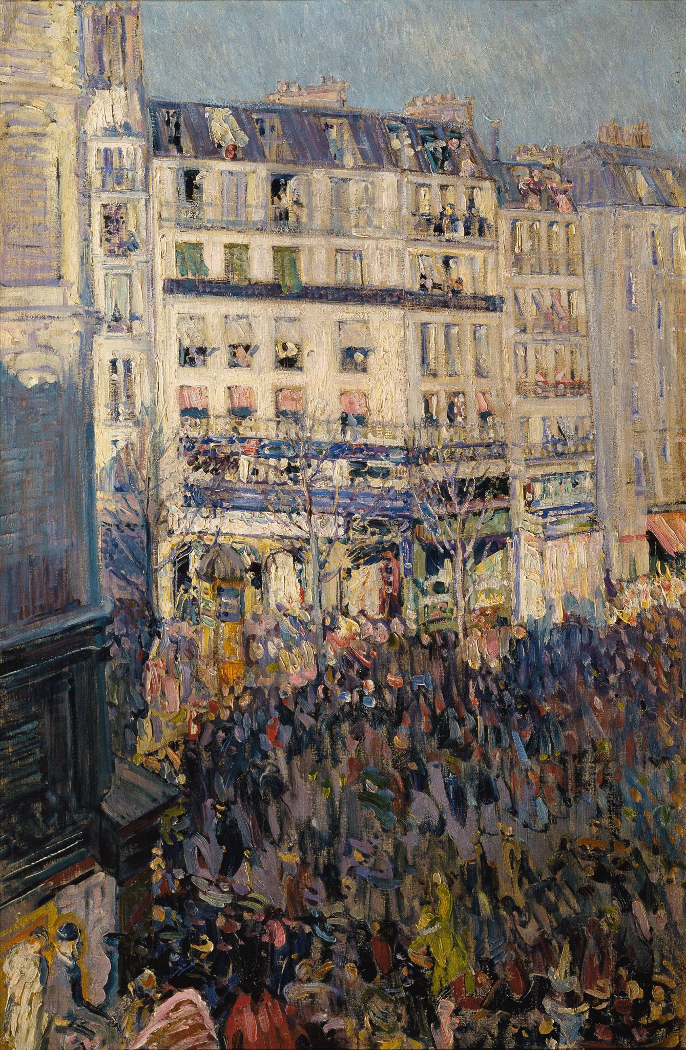 День карнавала в Париже, Nicolas Tarkhov, 1900