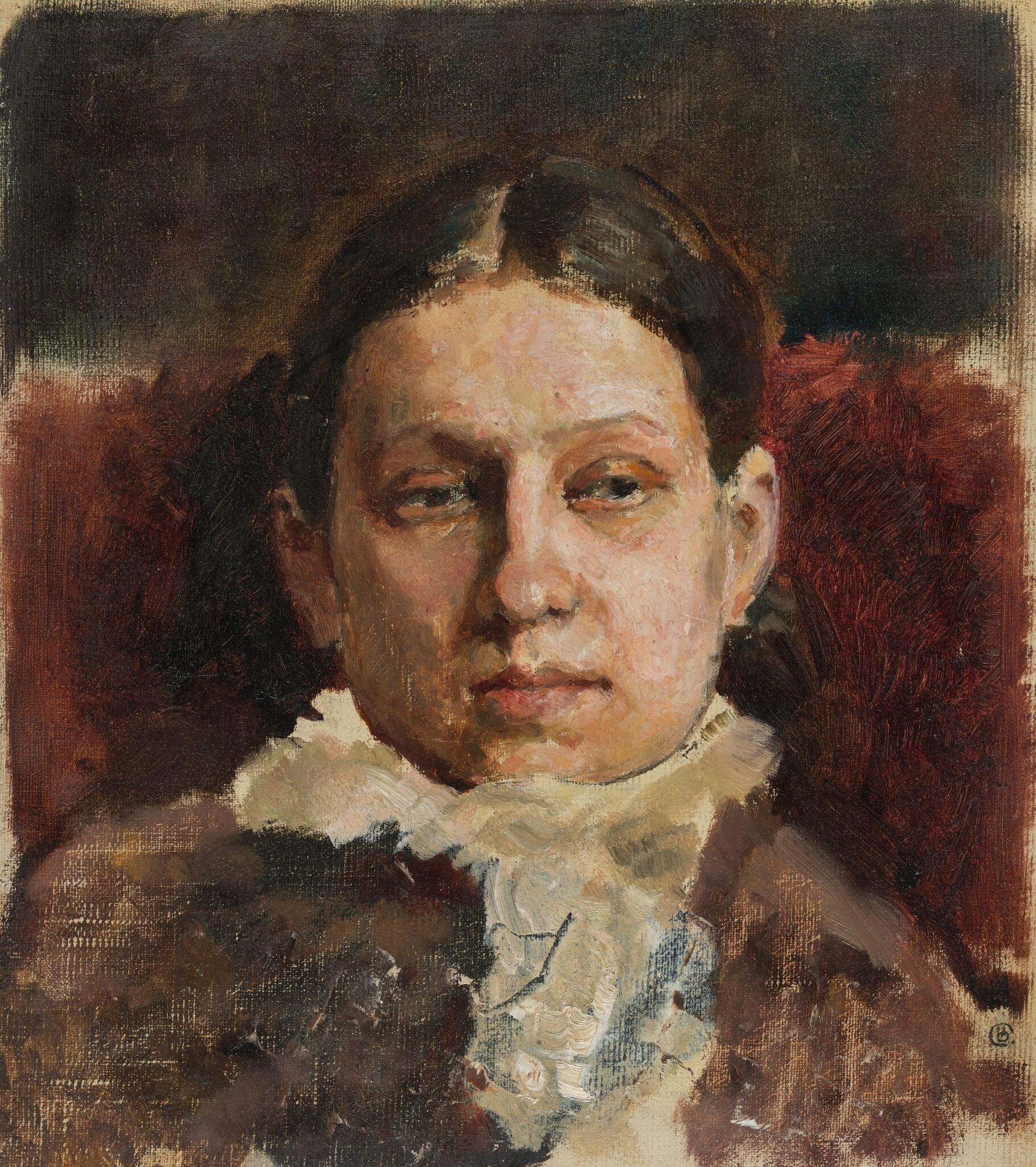 Портрет В.А. Репиной, Valentin Serov, 1882