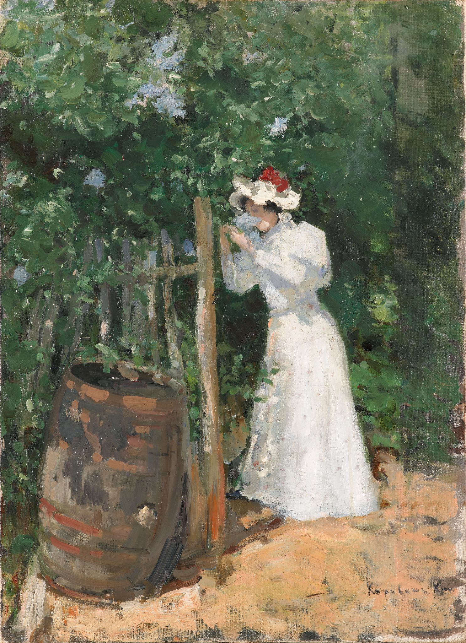 Летом. Сирень, Konstantin Korovin, 1895