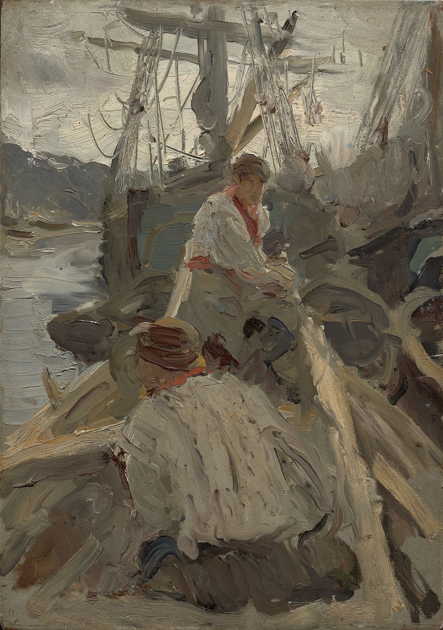 Поморы, Valentin Serov, 1894